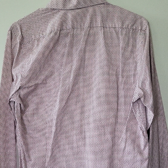 Express Purple Casual Button Down Shirt - Picture 2 of 2